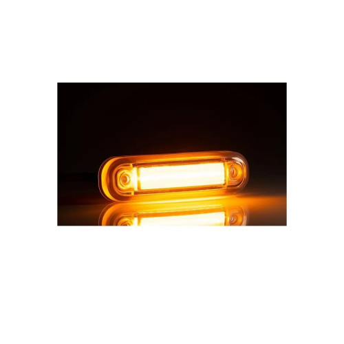 Lampa gabarit LED galbena 12-36V Fristom FT-045Z, 110x30.5 mm