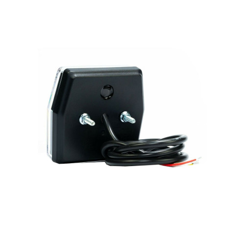 Lampă spate LED Fristom FT-222, 3 funcții, 99,6x93 mm, cu cablu 1 m