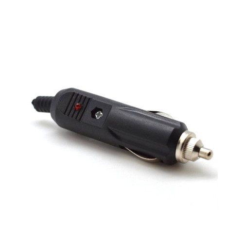 Mufă brichetă auto 12V cu LED și siguranță 6x30 mm, fără fir MIV