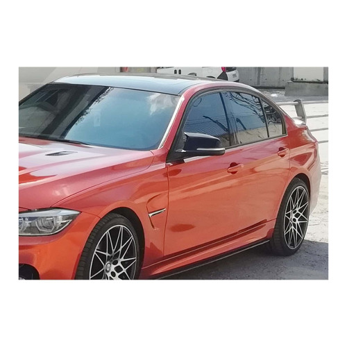 Capace oglindă tip Batman negru lucios pentru BMW Seria 3 F30/F31 (set 2 buc.)