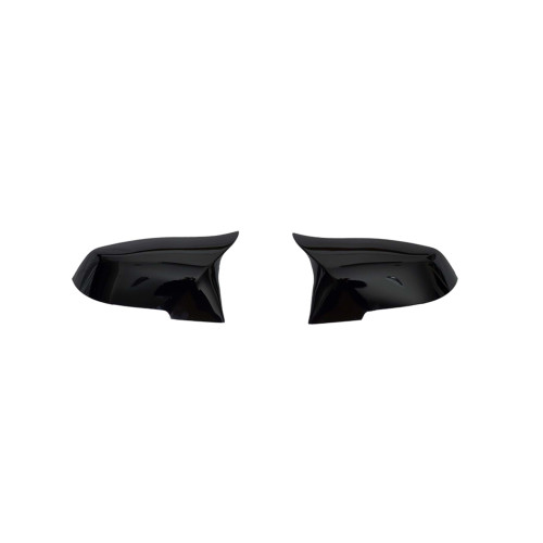 Capace oglindă tip Batman negru lucios pentru BMW Seria 3 F30/F31 (set 2 buc.)