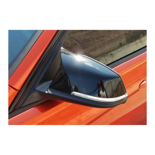 Capace oglindă tip Batman negru lucios pentru BMW Seria 3 F30/F31 (set 2 buc.)
