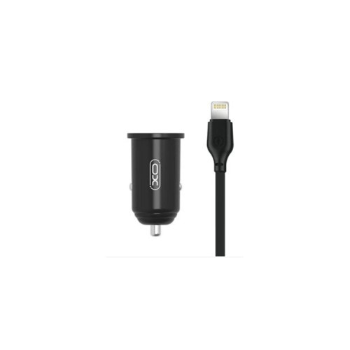 Încărcător auto QC 3.0 18W cu cablu Lightning 1 m, compatibil iPhone XO-TZ12A