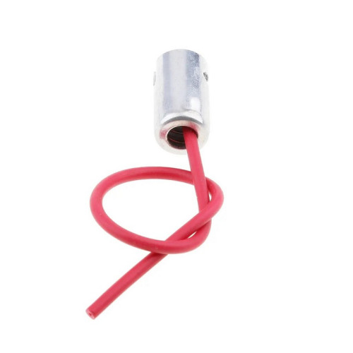 Mufă pentru bec BA9S cu fir roșu, conectare rapidă – Cod 205301
