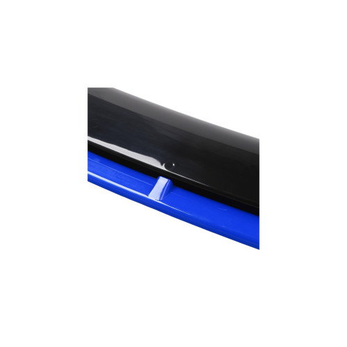 Spoiler universal prelungire bara fata 175 cm, ABS negru lucios cu albastru