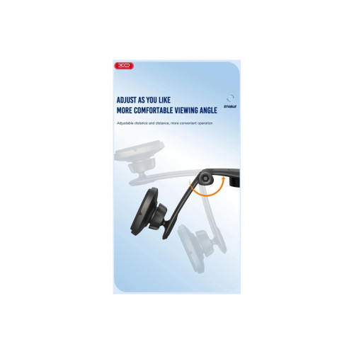Suport telefon magnetic auto premium XO-C101 cu rotire 360° și 6 magneți