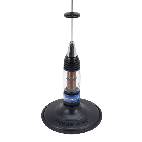 Antena CB President Missouri 72 cm cu baza magnetica si cablu RG-58