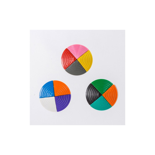 Colț pardoseală modulară din PP, negru, 6x6x1,8 cm – finisaj pentru plăci (PM10028)