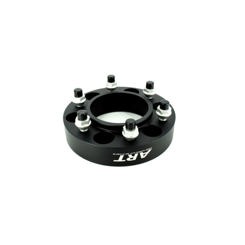 Distanțier jante auto 6x139.7 50mm negru, prindere dublă, cu piulițe, 67.1-67.1