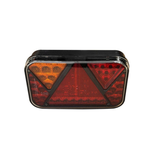 Lampă spate LED 200x130 mm, 5 funcții cu ceață, Fristom FT-270 L NT PM