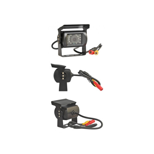 Cameră marșarier HD Premium JCS-880BUS, NTSC, 12–24V, cu cablu 20 m