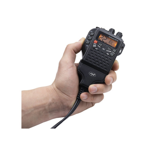 Kit stație radio CB PNI Escort HP 62 cu antenă PNI Extra 48, magnet, ASQ, RF Gain