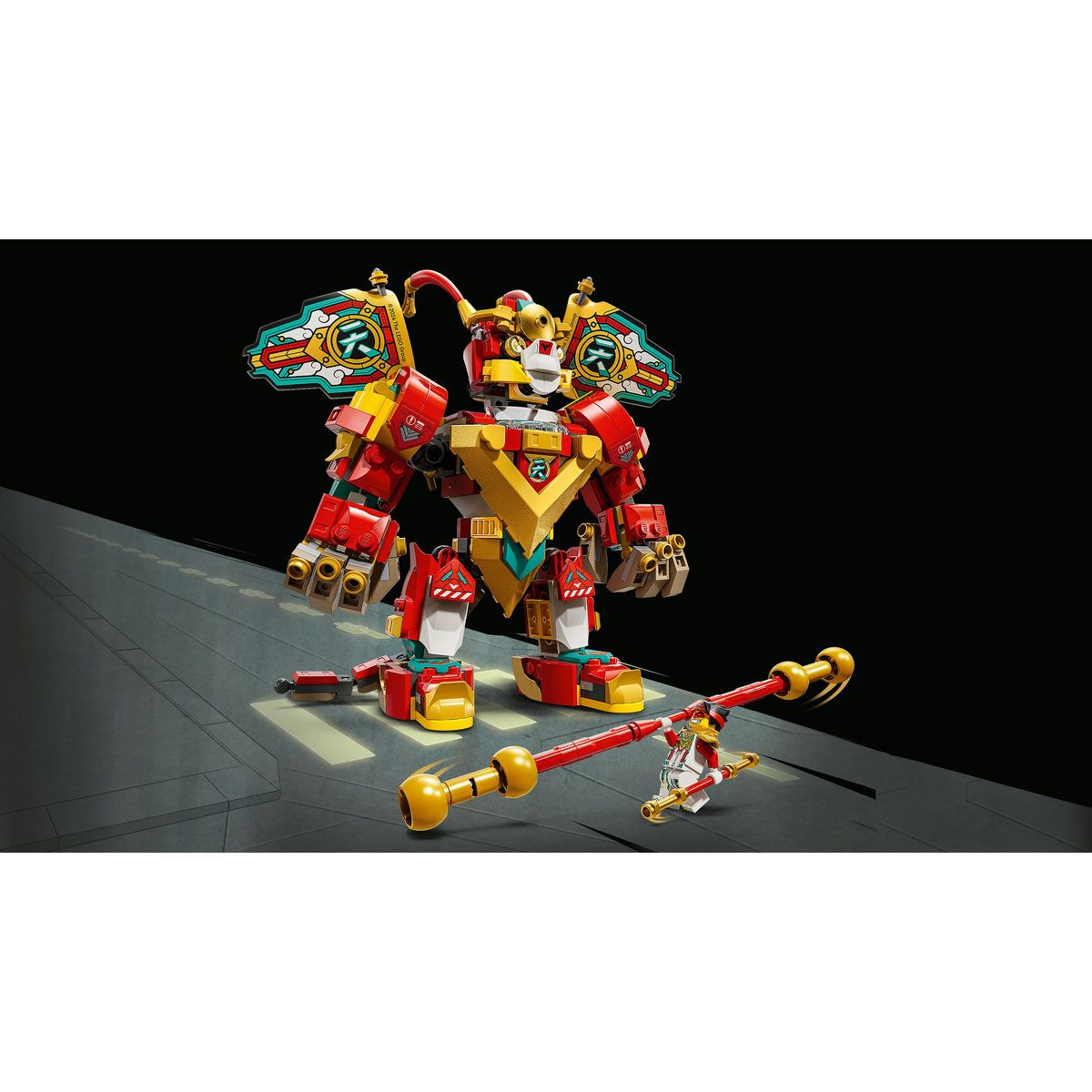 LEGO MONKIE KID MINIROBOTUL LUI MONKIE KID 80051 SuperHeroes ToysZone