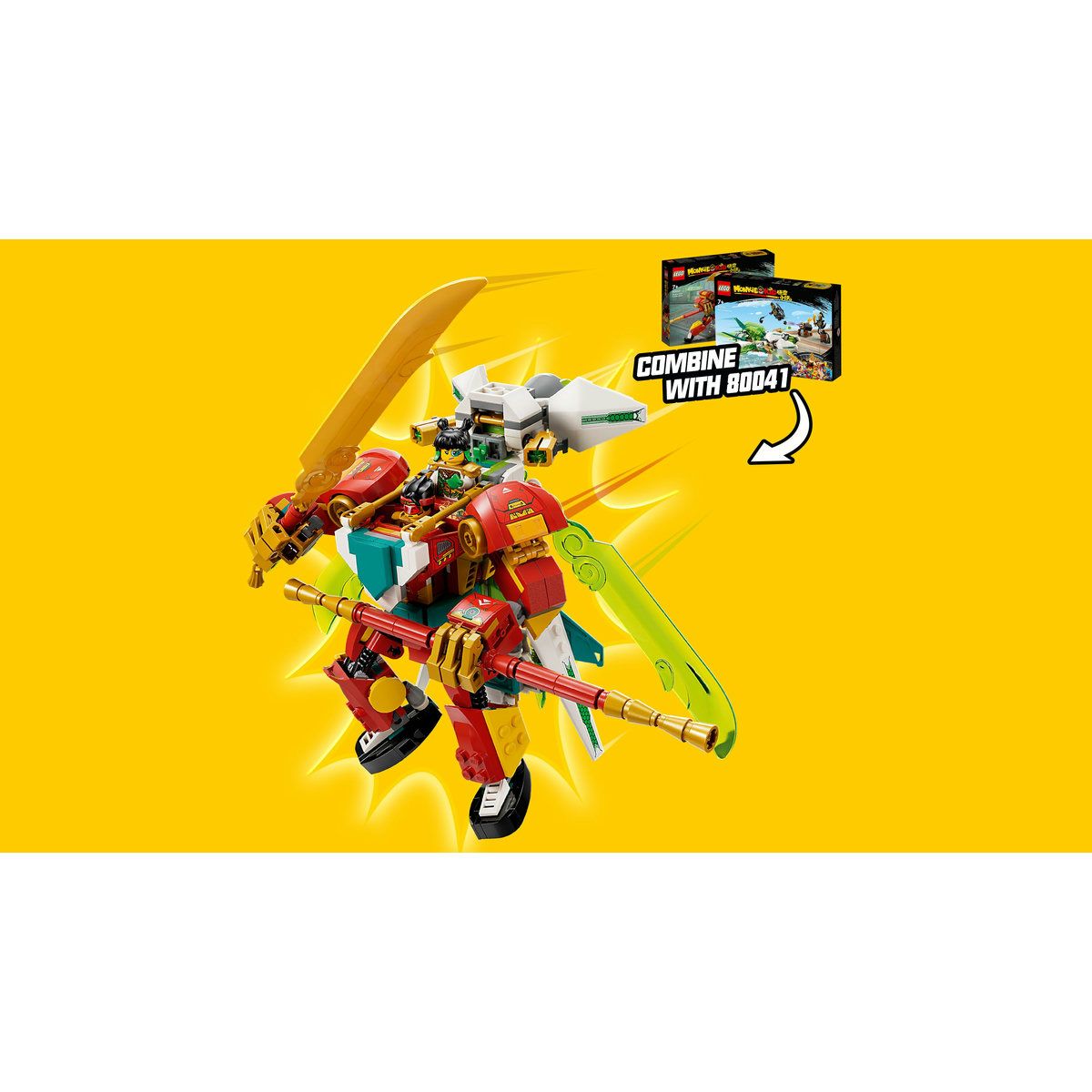 LEGO MONKIE KID ROBOTUL MULTIFUNCTIONAL AL LUI MONKIE KID 80040 SuperHeroes ToysZone