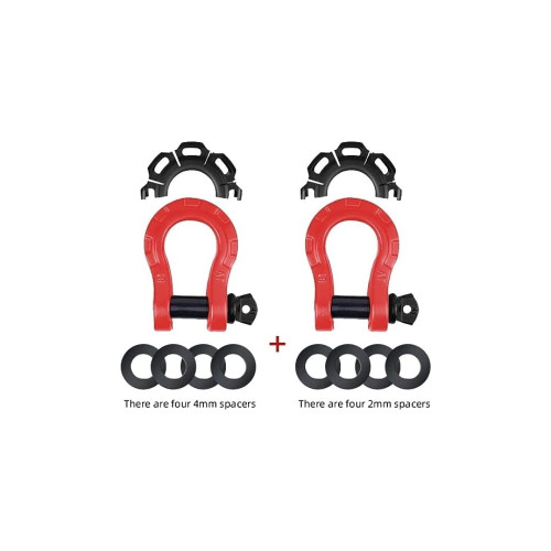 Octet de ridicare 8 tone CRG – ochet tip D pentru ancorare, set 2 bucăți