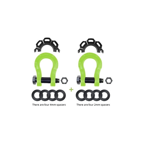 Octet de ridicare 8 tone CRG – ochet tip D pentru ancorare, set 2 bucăți