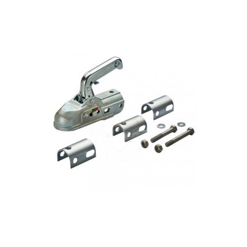 Set cuplă remorcă 3000 kg cu 3 adaptoare și șuruburi, E-mark BC-3000.1D