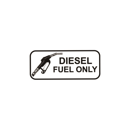 Abțibild „Diesel Fuel Only” pentru capac rezervor – Cod XS-03