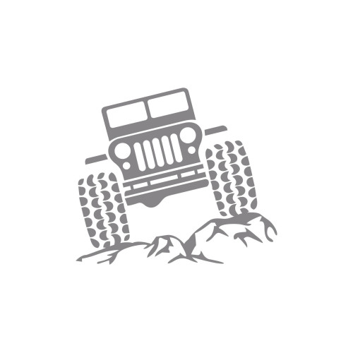 Abtibild auto 4x4 Vehicul, autocolant decorativ pentru exterior si interior (J108-13)