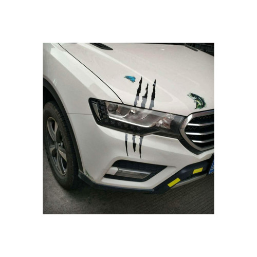 Abțibild auto „Zgârieturi de gheare” pentru faruri, 39x10 cm, diverse culori (NDZ-03)