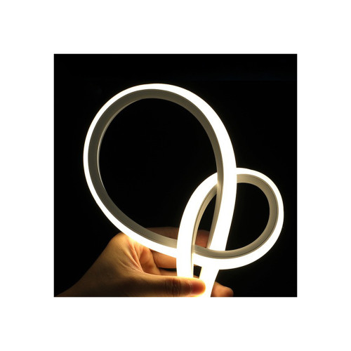 Bandă LED Neon Flex 5 m, 12V, 10W/m – iluminare auto și decor (HH-E5612W)