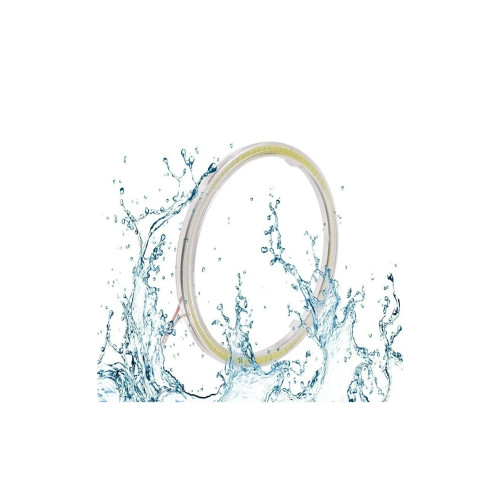 Set 2 inele Angel Eyes LED COB 12V waterproof, diametru 60 mm (HH-YG60)