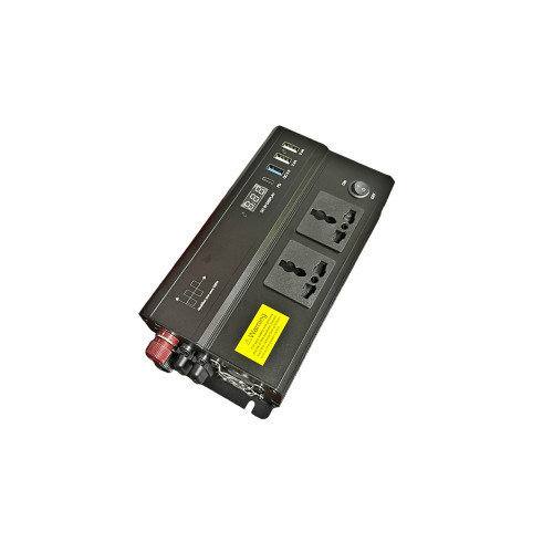 Invertor auto 1000W 12V-220V Premium cu USB PD/QC si afisaj (Cod 3988)