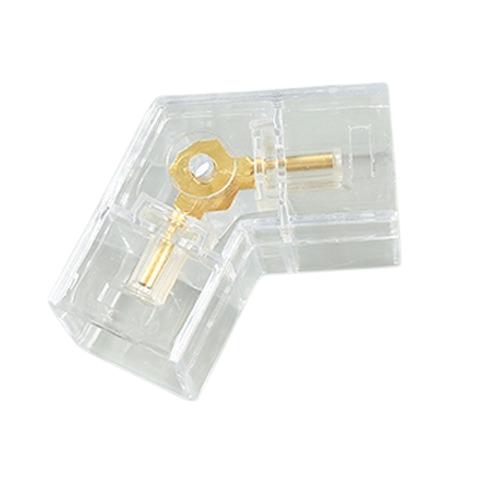 Conector pentru tub LED T5, tip Drept/V/L/Y/T, Cod CON-HEX (OEM)