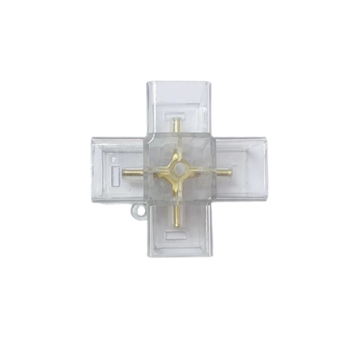 Conector pentru tub LED T5, tip Drept/V/L/Y/T, Cod CON-HEX (OEM)