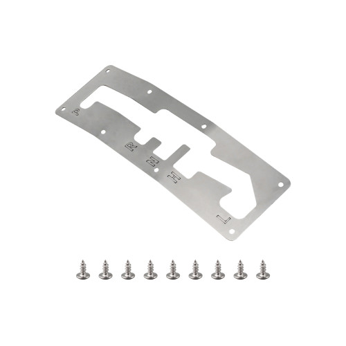 Ornament metalic pentru poarta schimbătorului, compatibil Can-Am Maverick X3, RZR-048