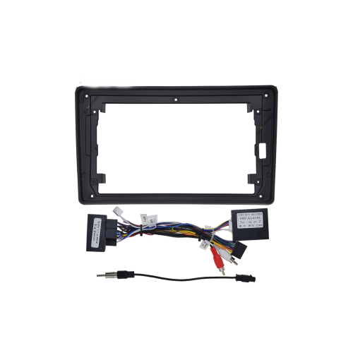 Ramă adaptare navigație 9 inch cu cablaj și modul CANBUS Audi A4 B6/B7 (2000–2008)