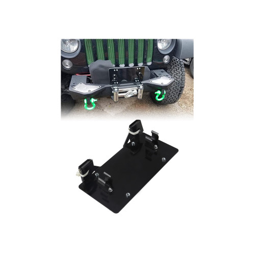 Suport număr rabatabil pentru troliu din aluminiu, montaj rapid (TY034)