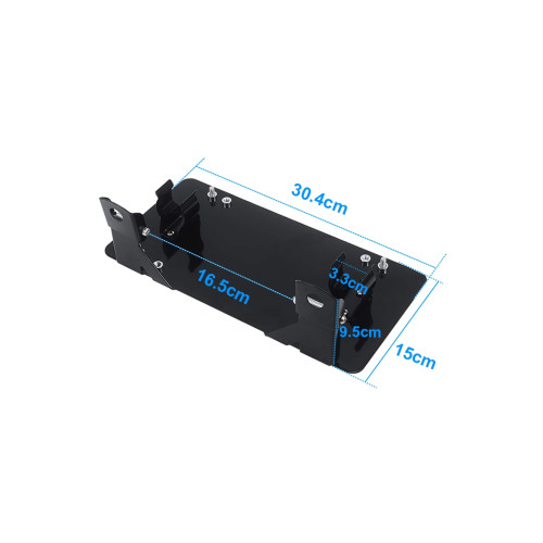 Suport număr rabatabil pentru troliu din aluminiu, montaj rapid (TY034)