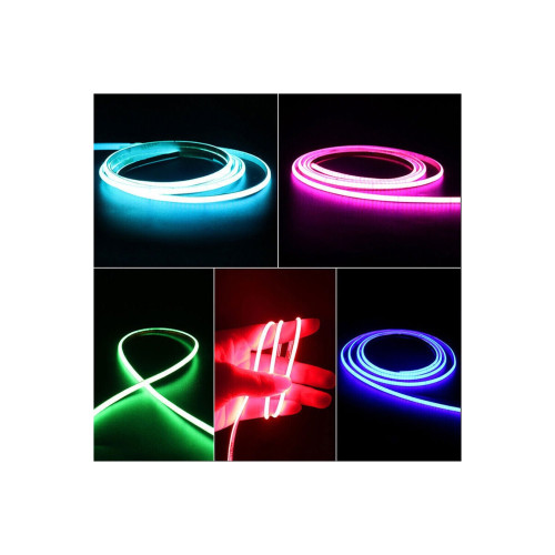 Bandă LED COB 8mm, 12V, alb rece, 5m, 12W/m (HH-C580)