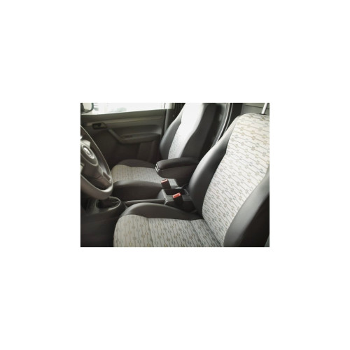 Cotieră auto pentru Volkswagen Caddy/Touran 2003-2018, neagră, montaj pe tunel central