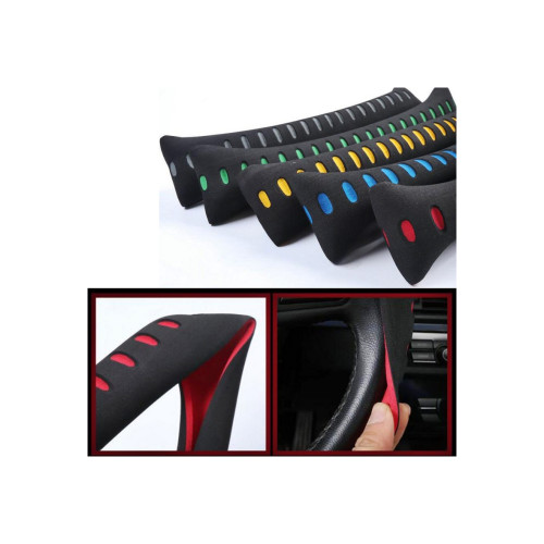 Husă volan din burete mărimea M (37–38 cm), diverse culori, SWC-004