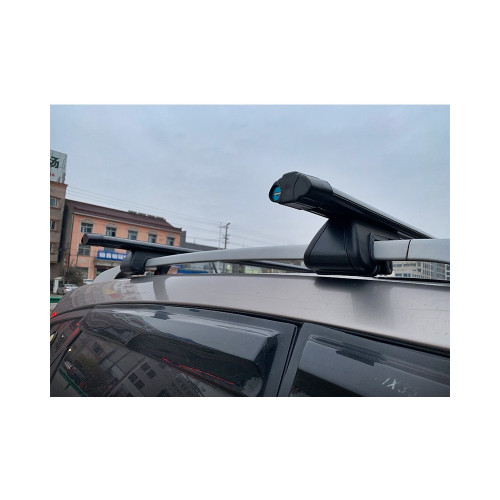 Bare portbagaj transversale universale din aluminiu, 120 cm, cu cheie (set 2)