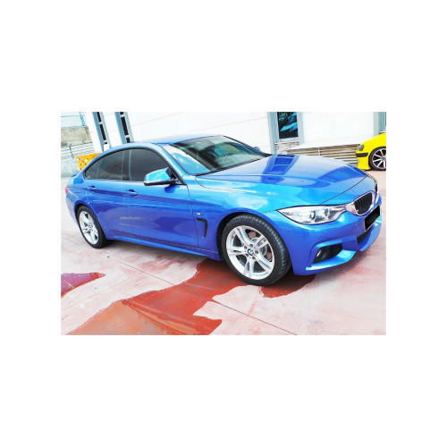 Capace oglinda tip Batman, negru lucios, compatibile BMW Seria 4 F3x (2014–2020)