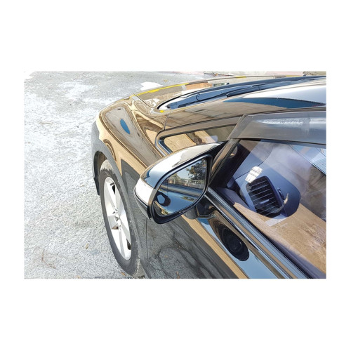 Set capace oglinzi tip Batman, negru lucios, pentru Honda Civic FD6 2006–2011