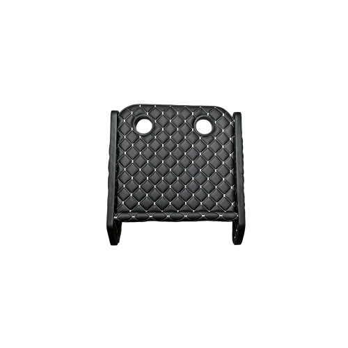 Masă de bord Iveco Daily 2007-2014 cu 2 suporturi pahare, piele eco negru cu cusătură gri