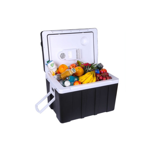 Ladă frigorifică termoelectrică 50L 12V cu adaptor 220V, răcire/încălzire BK87427