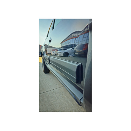 Set protectii aripi si bandouri usi pentru Dacia Duster II 2018+ (OEM)