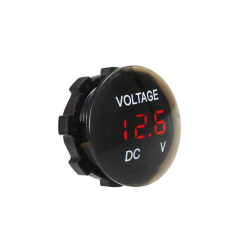 Voltmetru digital auto 5-30V (12-24V) cu afisaj LED rosu, DS400B