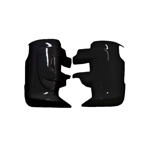 Set capace oglindă tip Batman, negru lucios, pentru Iveco Daily braț scurt 2015–2022