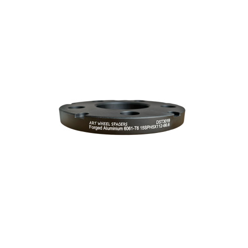 Distantier jante 5x112 15mm negru, 66.6 mm, pentru fata Mercedes Benz (DST3019)