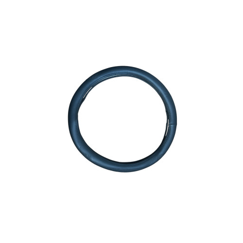 Husă volan auto M neagră, imitație piele, 37–39 cm, montaj rapid (CST05)