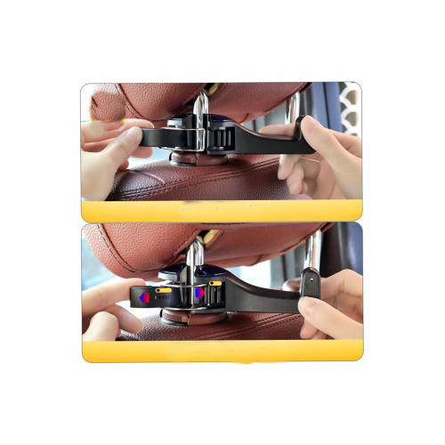 Suport auto universal pentru telefon/tabletă cu prindere pe tetieră FS-6155