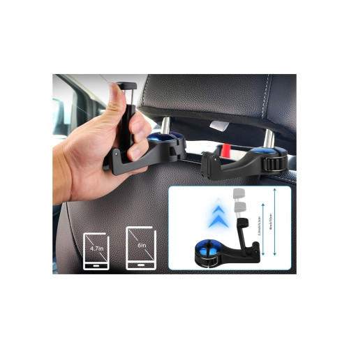 Suport auto universal pentru telefon/tabletă cu prindere pe tetieră FS-6155