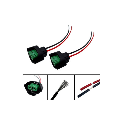 Mufă bec H11 cu 2 fire pentru conectare rapidă, Cod TL-A45