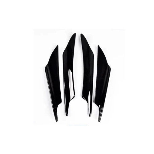 Set ornament pentru bara cu aripioare EVO, negru piano (4 buc) ART-EVO1